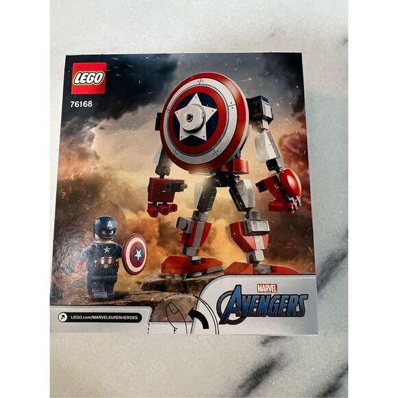 Lego Marvel Captain America Construction Figure 76258 Retired - Picture 1 of 5